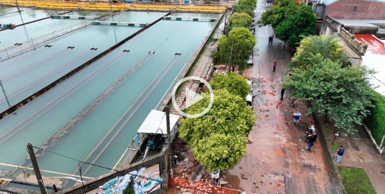 Por qué se cayó el muro de Aguas Santafesinas