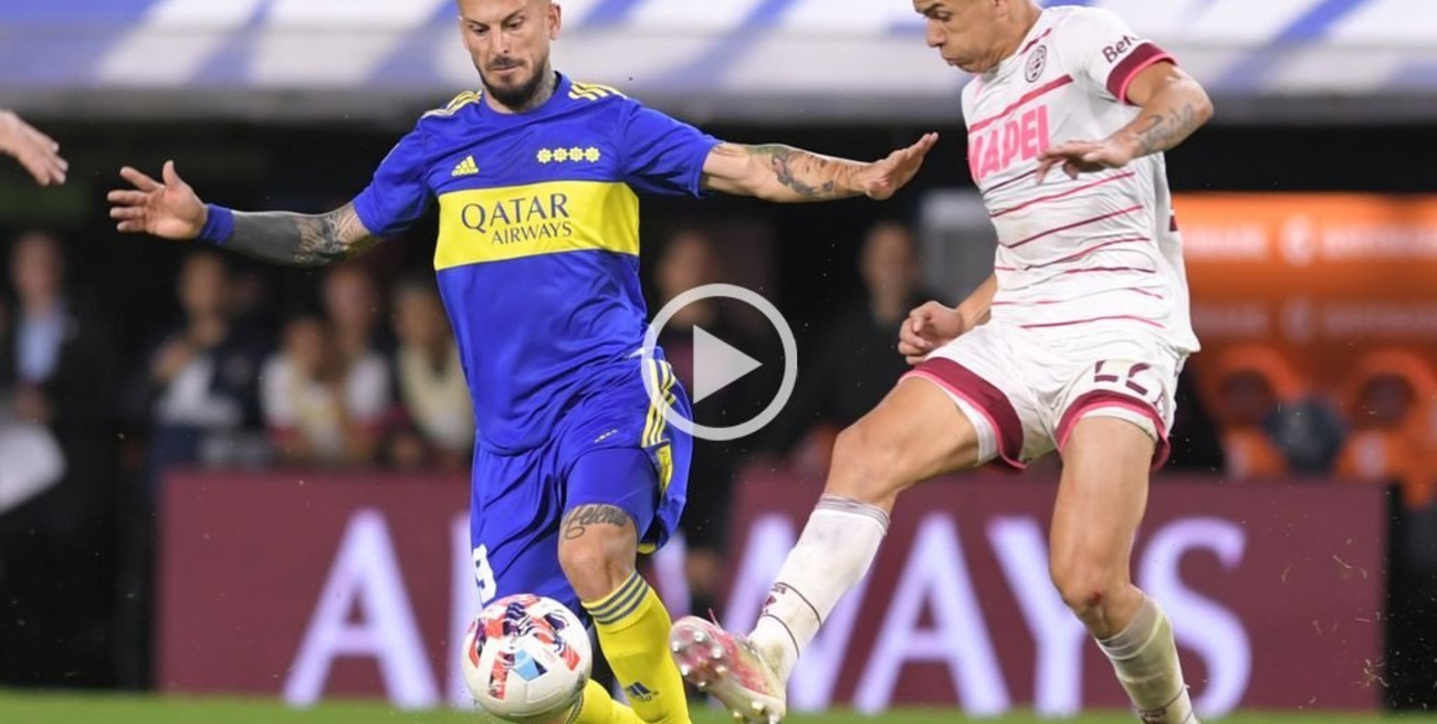 Con protagonismo del VAR, Boca empató con Lanús en La Bombonera