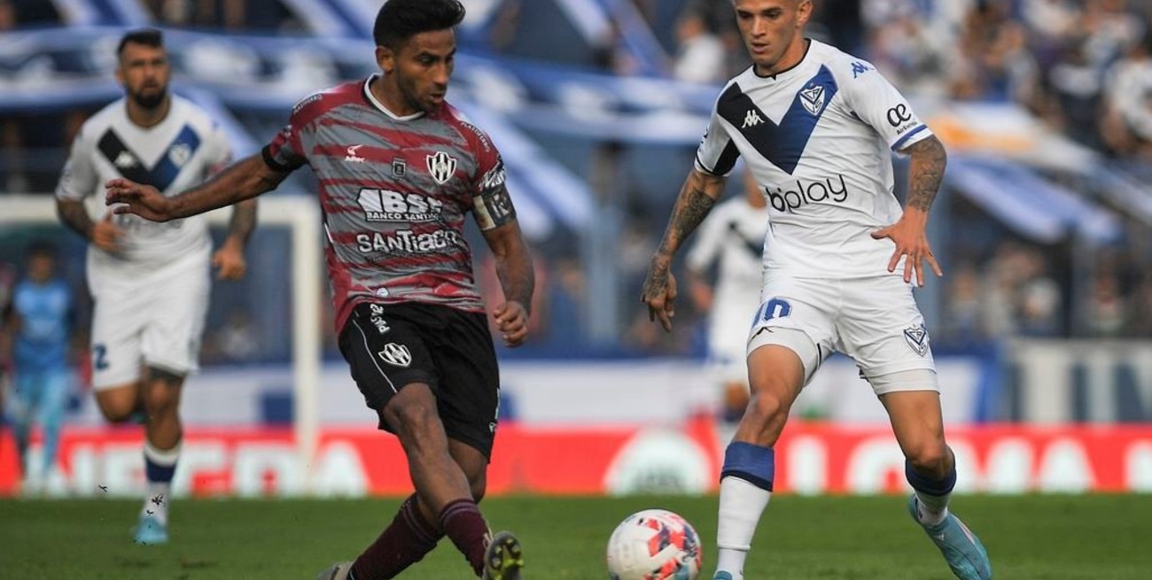 Central Córdoba le ganó a Vélez en Liniers