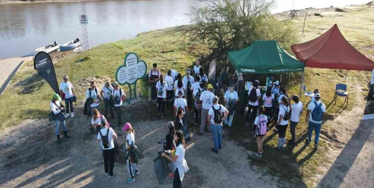 La limpieza del Salado un éxito en Esperanza