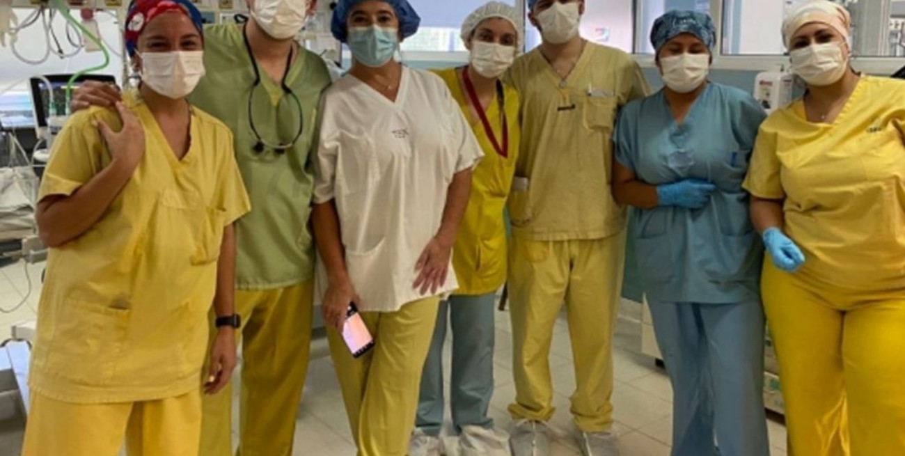 Por primera vez: un bebé con hidrocefalia fue intervenido en el hospital de Ezeiza