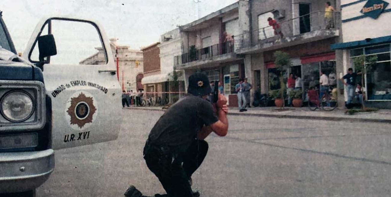 El tirador de Rafaela y el recuerdo del ex prefecto atrincherado en San Justo hace 25 años