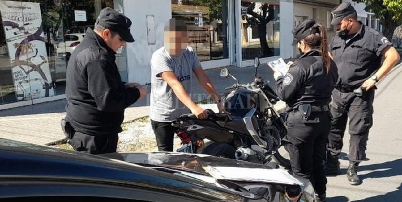 La policía retuvo 46 motos en Santa Fe, la mayoría sin documentación 