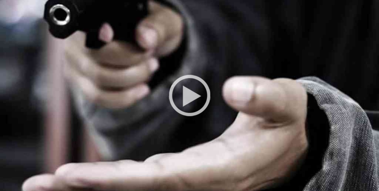 Video: robó un kiosco a mano armada y quedó grabada 