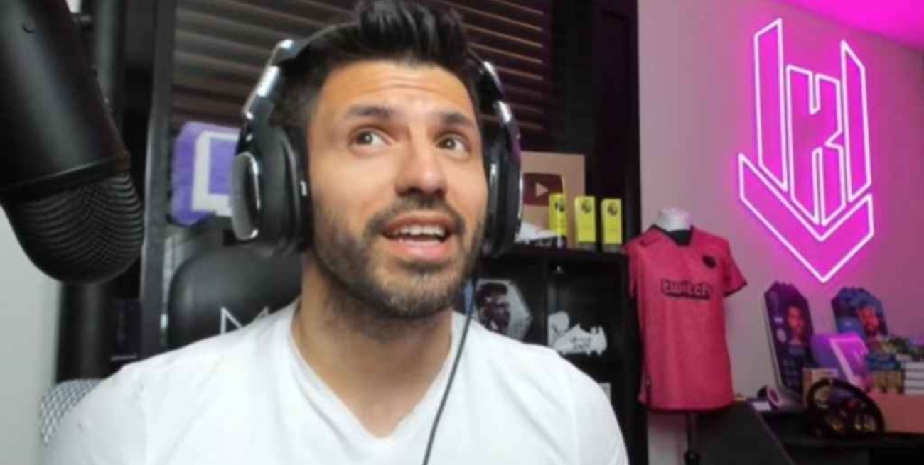 El Kun Agüero contó que le bloquearon la tarjeta después de gastar mucho dinero en un videojuego 