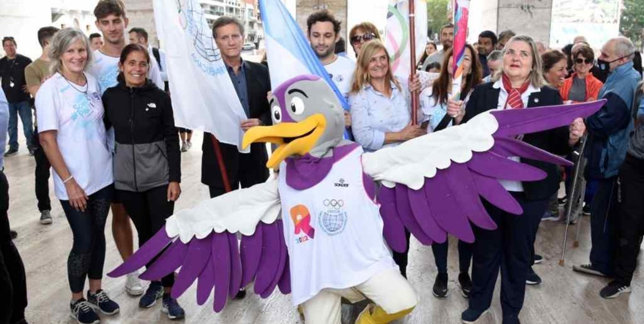 Juegos Suramericanos de la Juventud: la antorcha olímpica ya brilla en Rosario