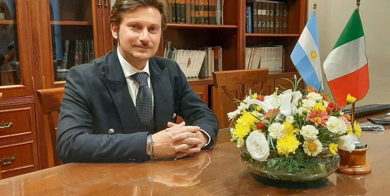 El cónsul general de Italia en Rosario, entre tradiciones y nuevas generaciones
