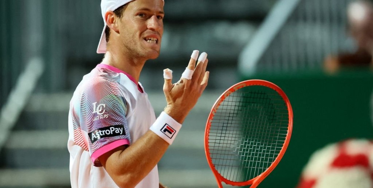 Schwartzman no pudo con Tsitsipas y quedó eliminado en los cuartos de final de Montecarlo