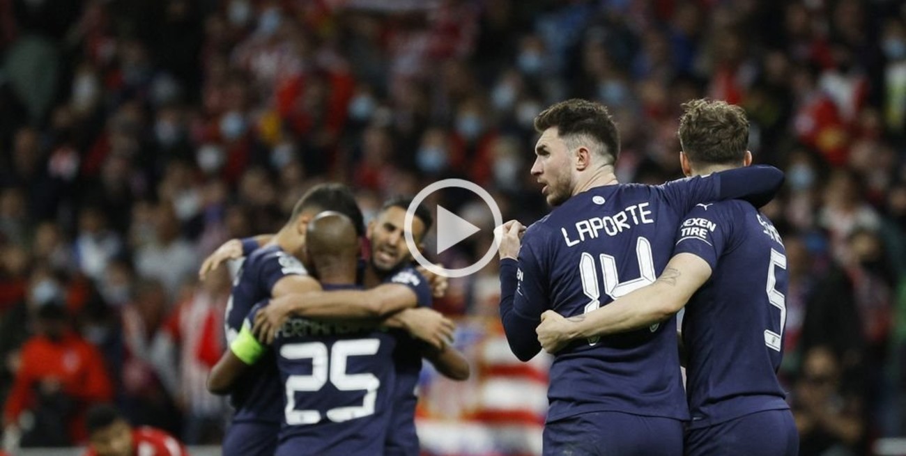 Champions League: Manchester City eliminó al Atlético de Madrid del "Cholo" Simeone