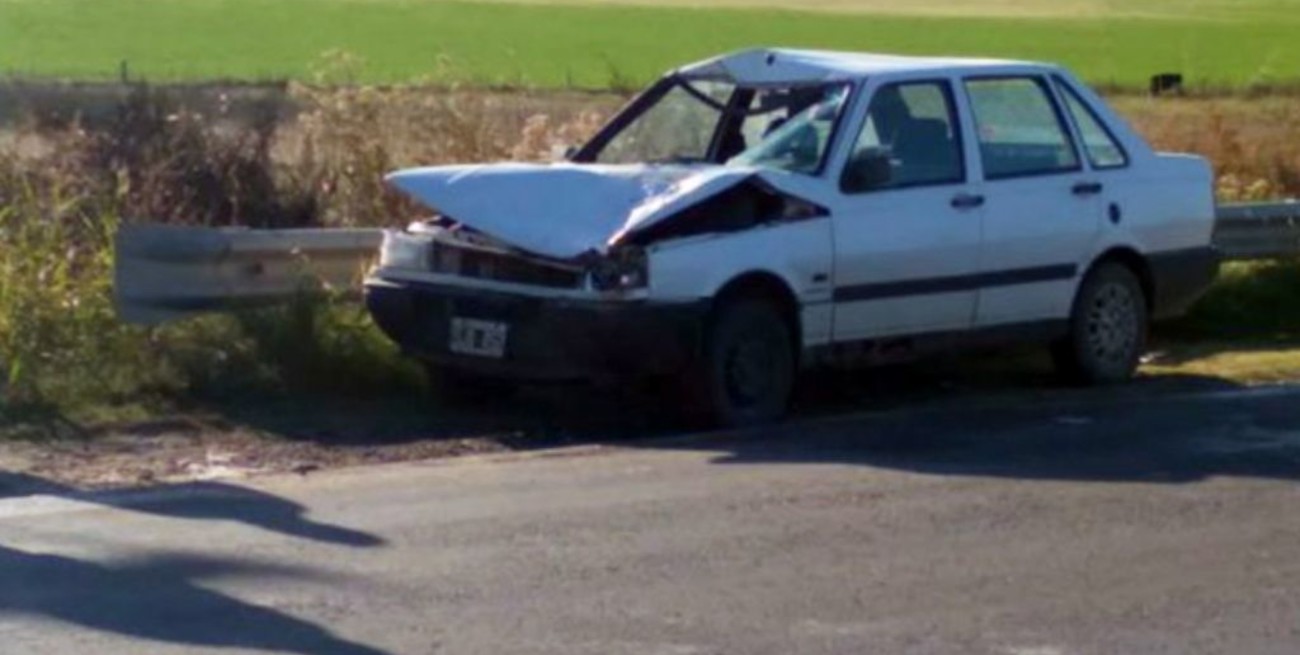 Se le cruzó un caballo en la ruta y no lo pudo esquivar