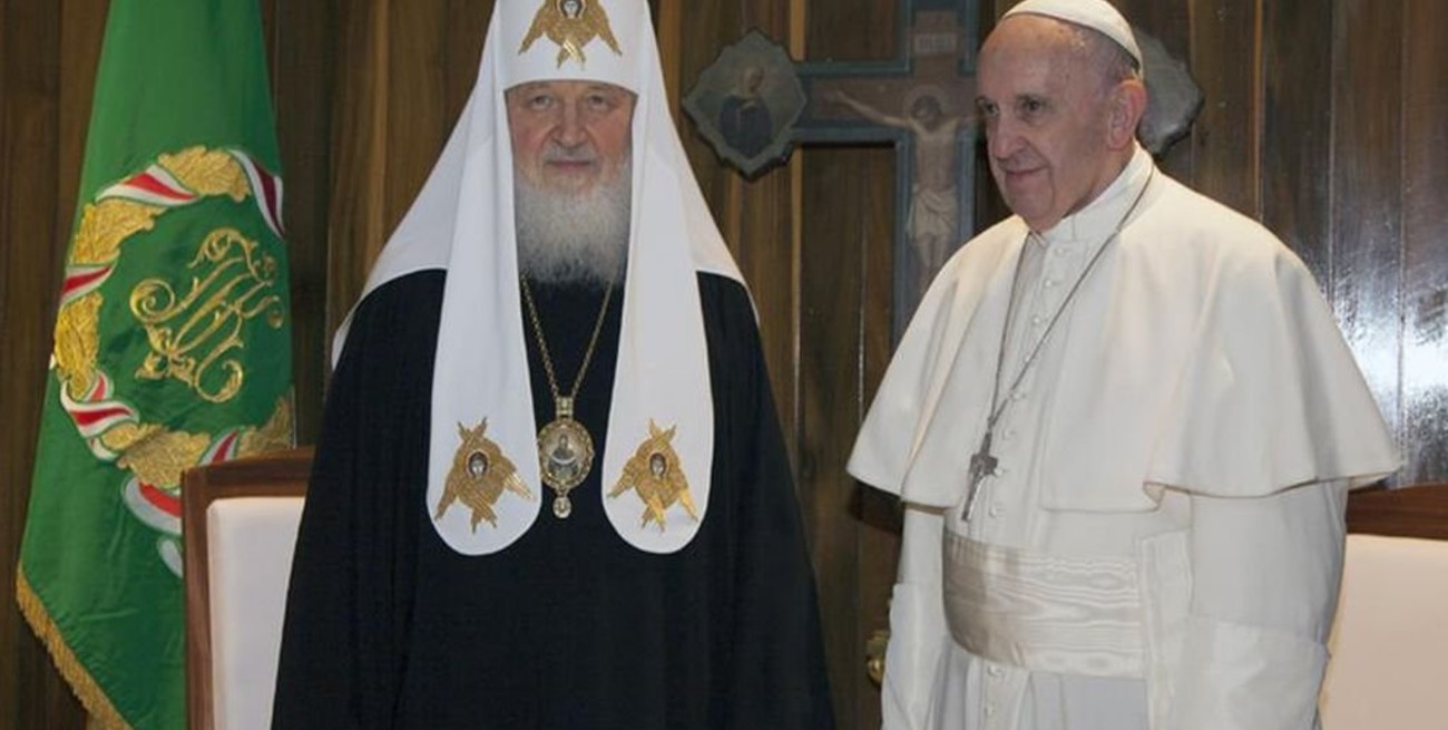 El papa Francisco suspendió la reunión prevista con Kirill, el patriarca ortodoxo ruso