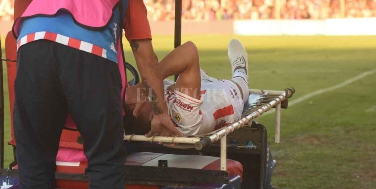 Tristeza en Unión: "Picotón" González se rompió el ligamento cruzado anterior