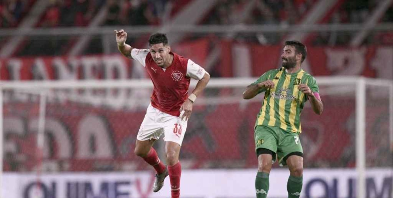 Independiente y Aldosivi empataron 1 a 1 en Avellaneda 