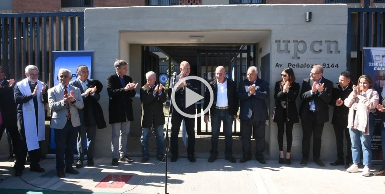 UPCN inauguró el "Complejo Parque Norte Teresita Leiva" en la capital provincial