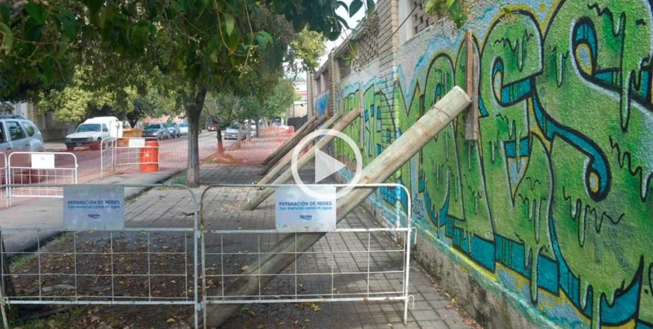 Trabajos de contención ¿Y después?: cómo planean reparar el paredón de la planta de Assa