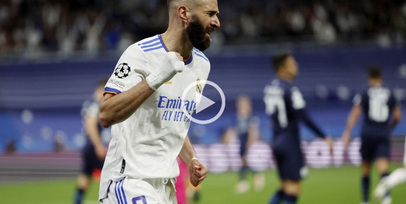 Real Madrid le dio vuelta un partido increíble a Manchester City y es finalista de la Champions League