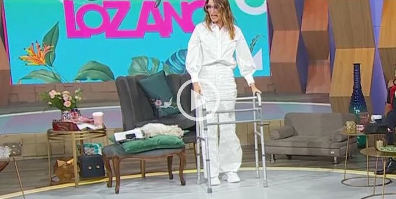 Verónica Lozano volvió a caminar, a tres meses de su accidente