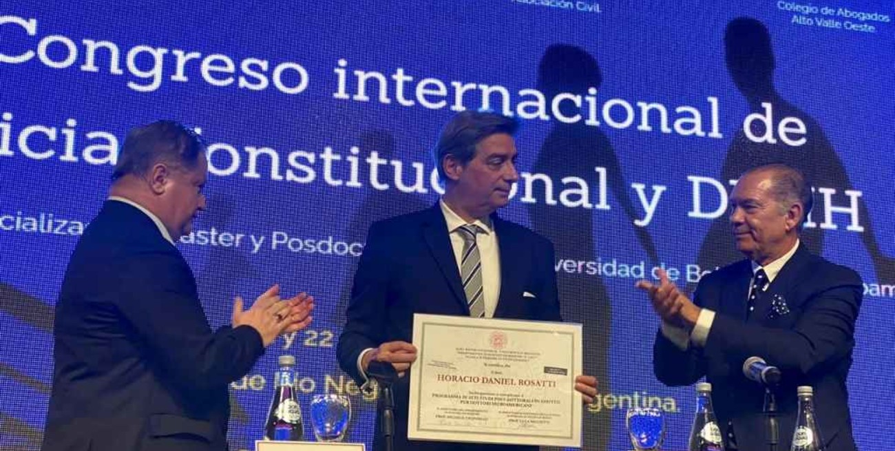 Horacio Rosatti fue distinguido como Posdoctor Honorario de la Universidad de Bolonia