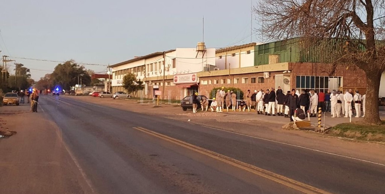 Tuvieron que evacuar un frigorífico de Casilda por escape de amoniaco
