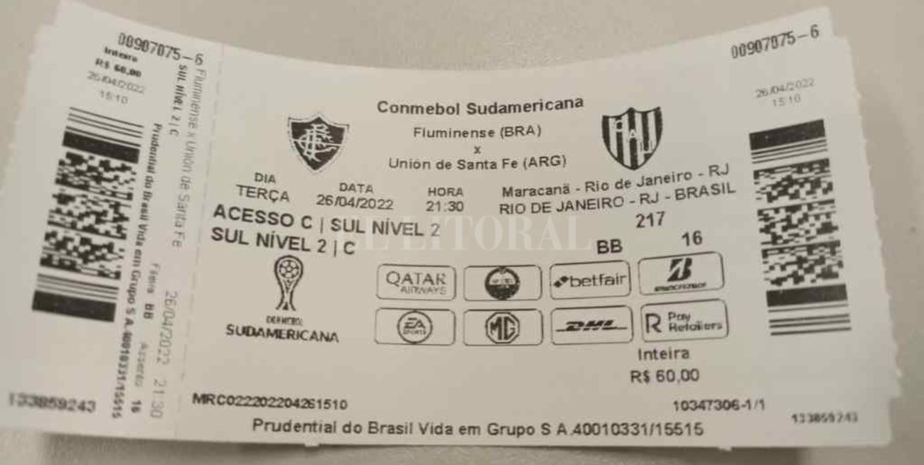 Fluminense pidió disculpas por el error en las entradas ante Unión