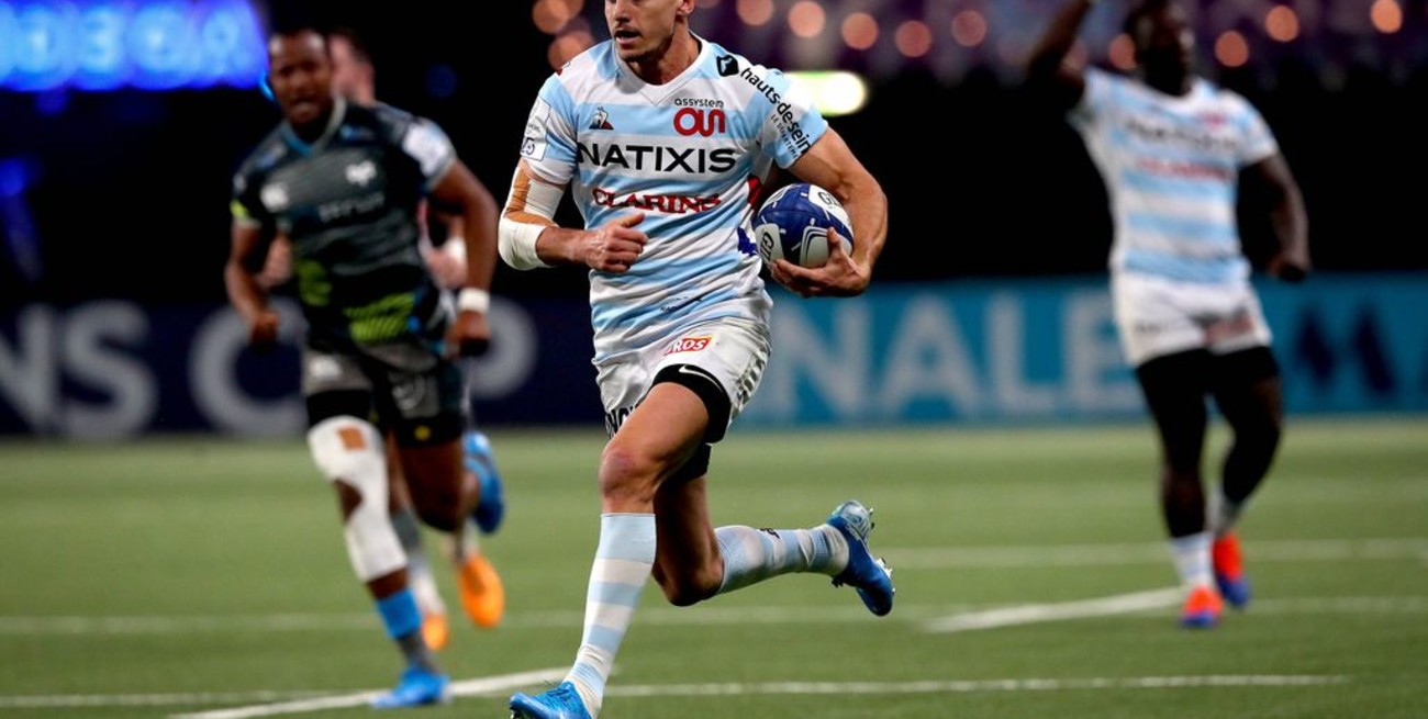 Juan Imhoff renovó su contrato con Racing 92 de Francia hasta fines de 2024