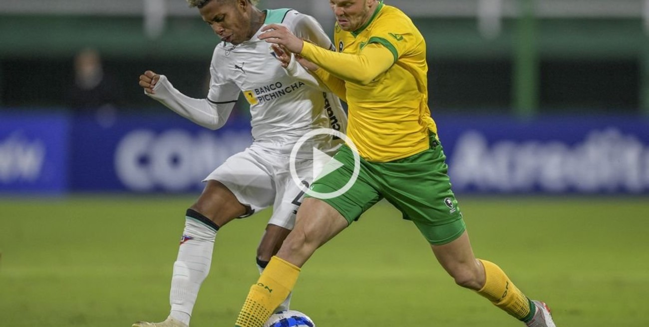 Copa Sudamericana: Defensa y Justicia cayó ante Liga de Quito en Florencio Varela