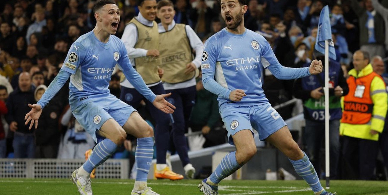 Show de goles en Manchester: el City venció 4 a 3 al Real Madrid en la ida de la semifinal