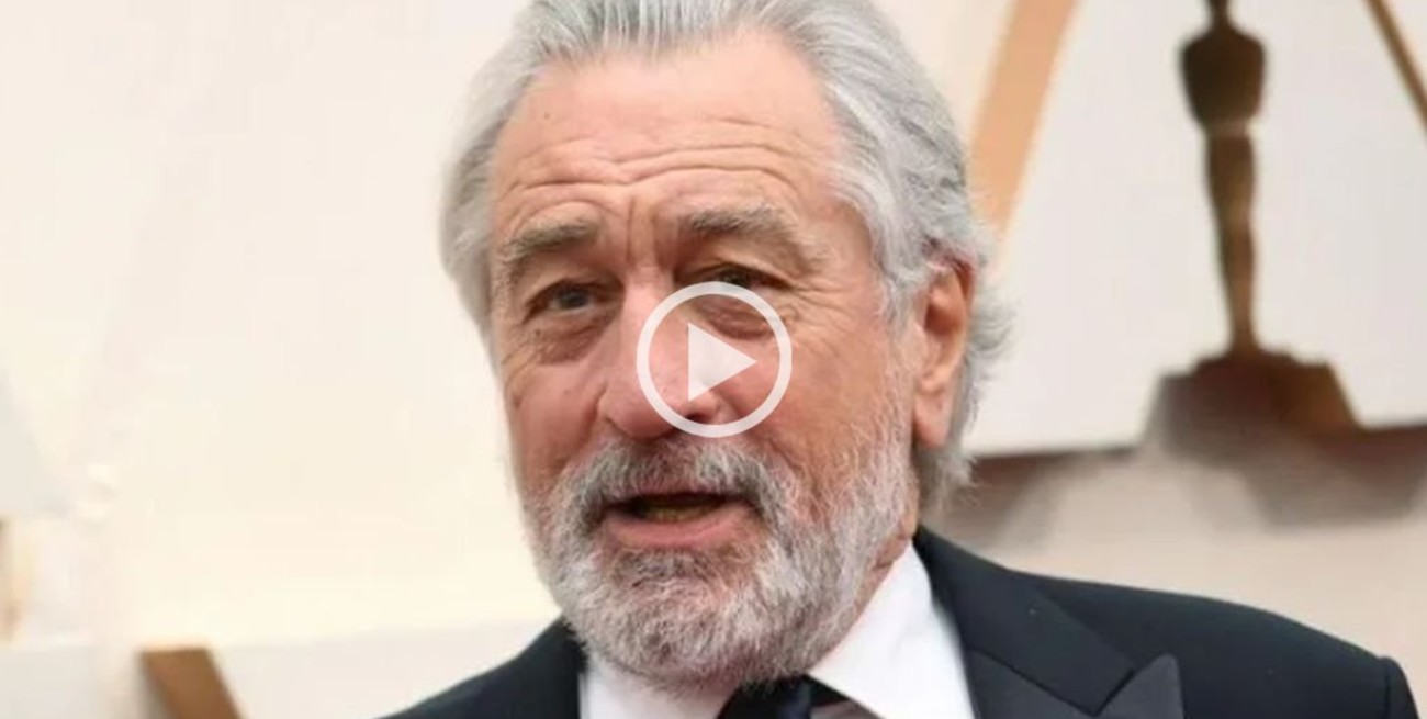 Video: Robert de Niro le negó una foto a una fan argentina
