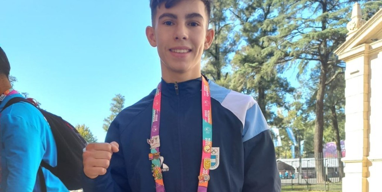 Juegos Suramericanos de la Juventud: el karateca Juan Ignacio Gallardo se prepara para debutar internacionalmente