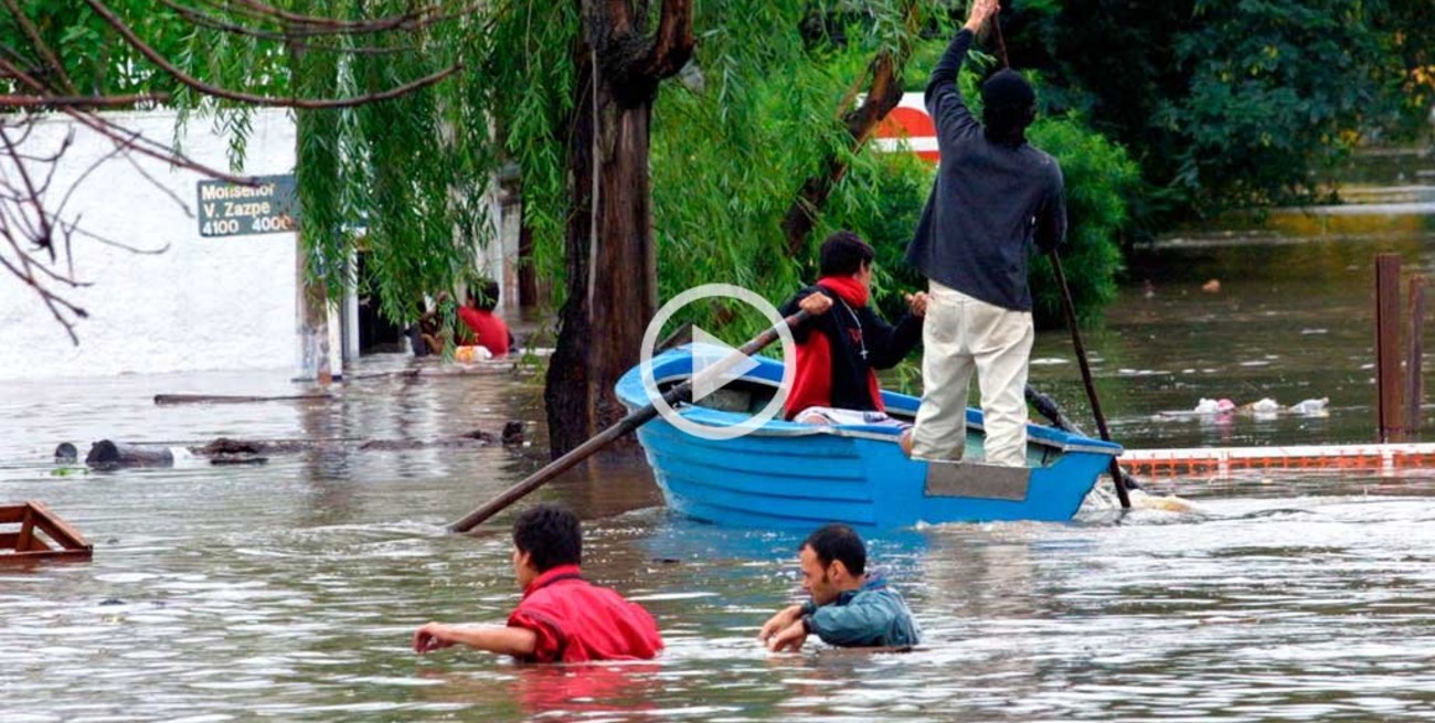 Video: "La lección del Salado", el documental de El Litoral por la inundación en Santa Fe