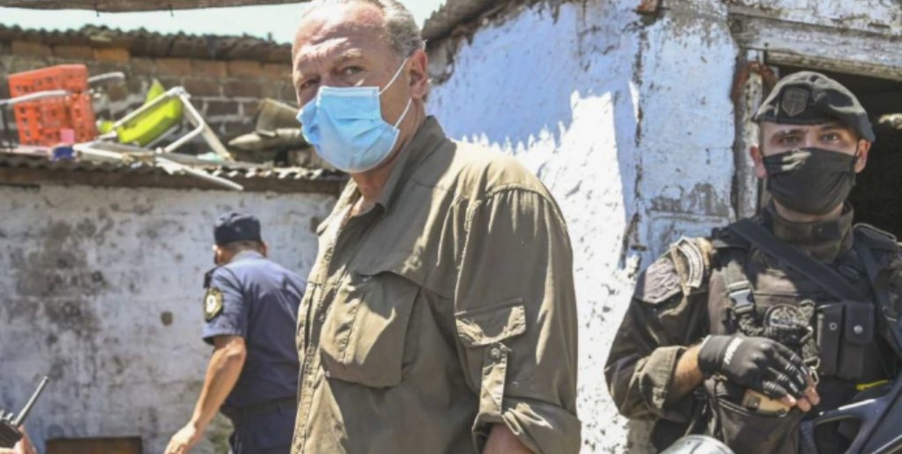 Sergio Berni habló sobre los policías que cobraron coimas por Mercado Pago