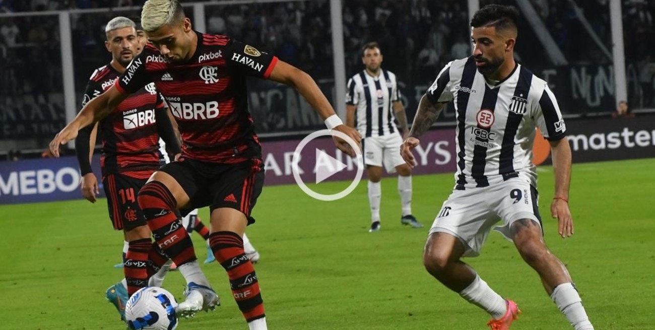 Valioso empate de Talleres ante Flamengo en el Kempes