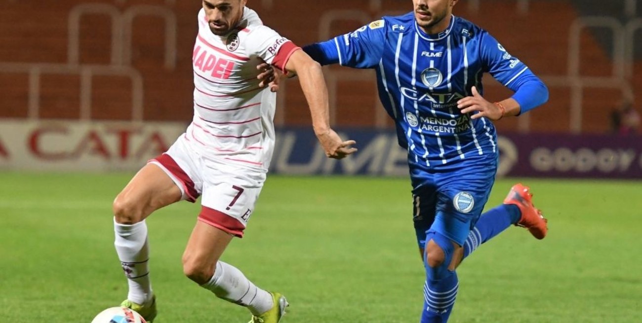 Godoy Cruz y Lanús no se sacaron diferencias y empataron 1 a 1 en Mendoza