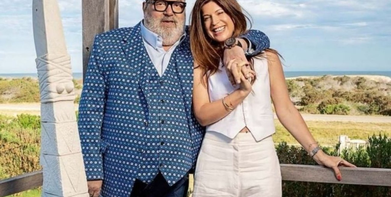 Jorge Lanata se casa con Elba Marcovecchio en una ceremonia al aire libre
