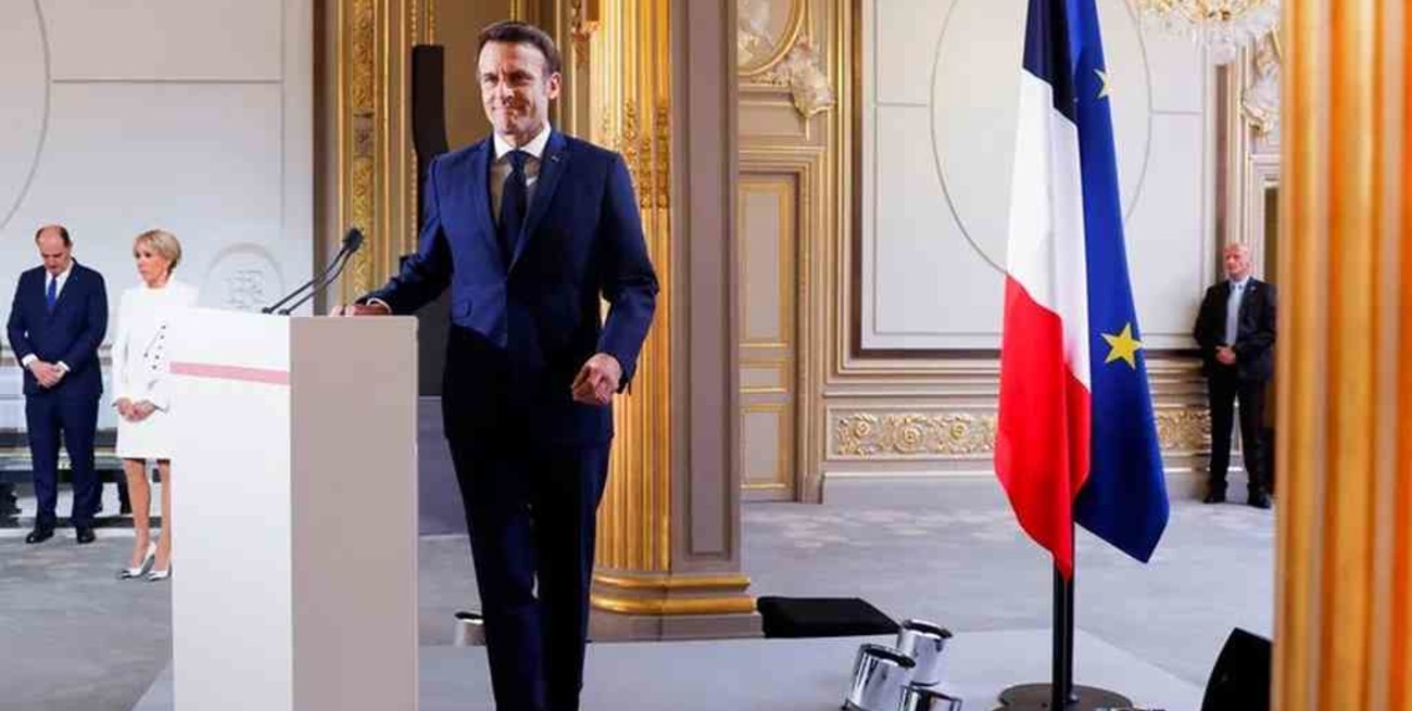 Macron asumió su segundo mandato presidencial en Francia y prometió un país "más independiente y fuerte"