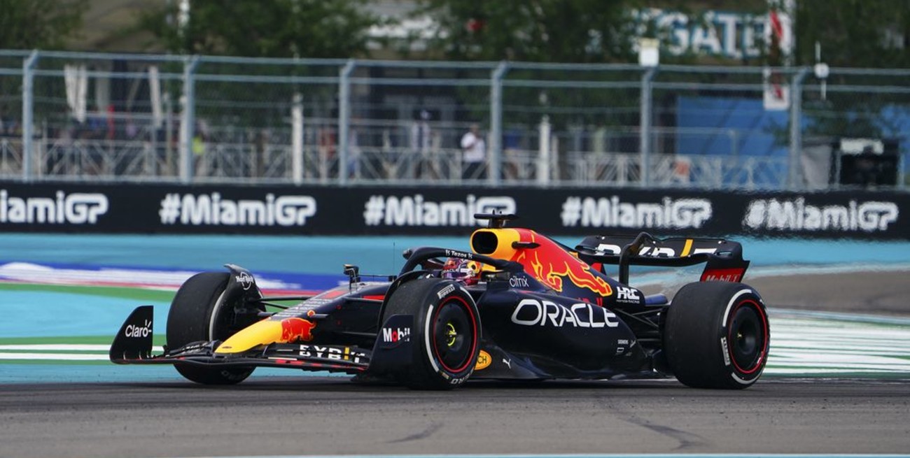 Max Verstappen ganó la primera edición del Gran Premio de Miami