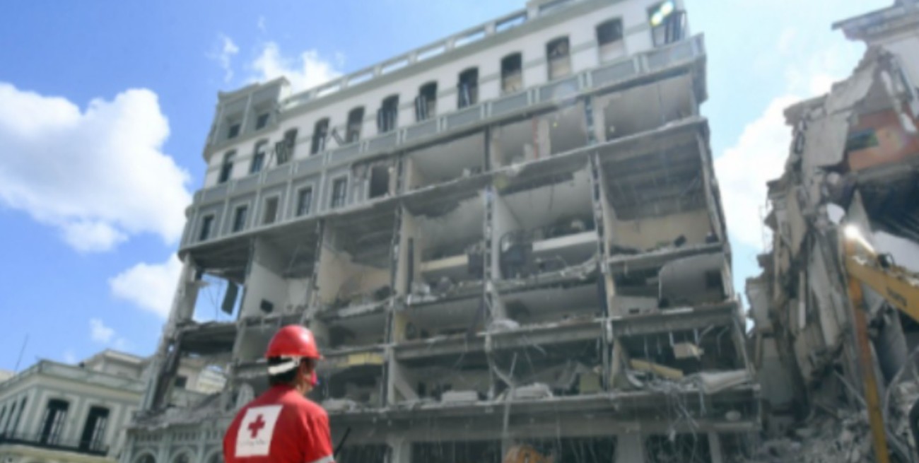 Sube a 25 la cantidad de fallecidos por la explosión en un hotel de La Habana