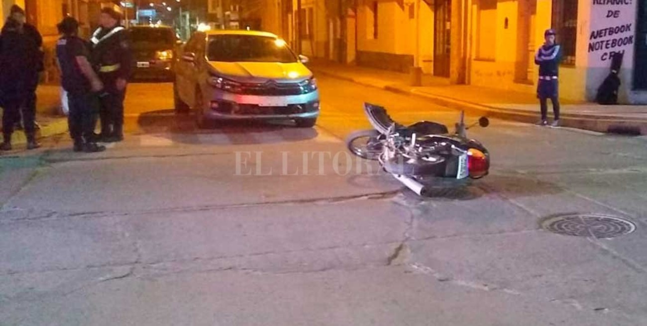 Dos choques en menos de una hora y a dos cuadras de distancia en Coronda