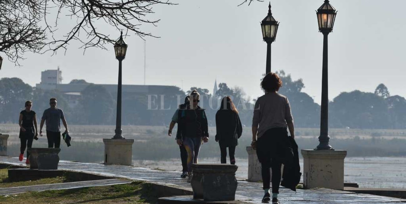 Húmedo sábado en la ciudad de Santa Fe