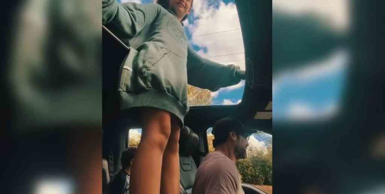 Tras la difusión de un video con sus hijos, piden que le suspendan la licencia de conducir a Luciano Castro