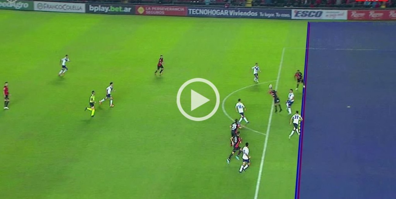 Video: el gol que el VAR le anuló a Wanchope en Colón-Vélez