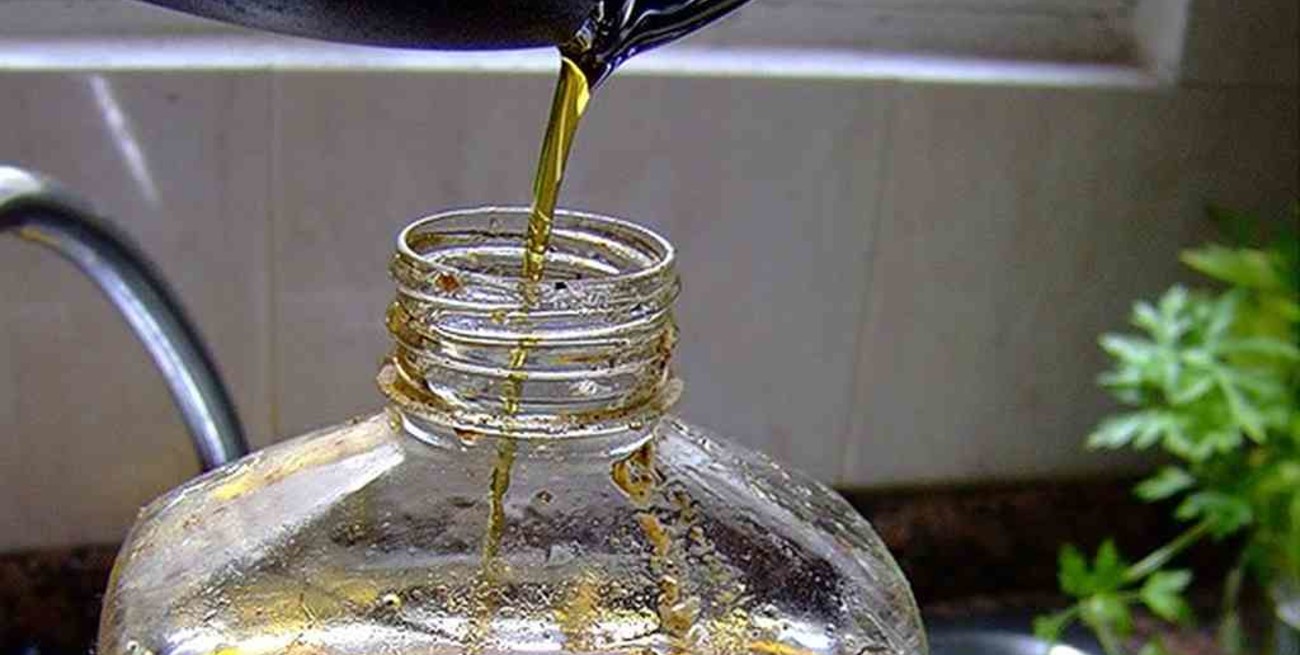 En Venado Tuerto van a recolectar y reciclar el aceite usado domiciliario