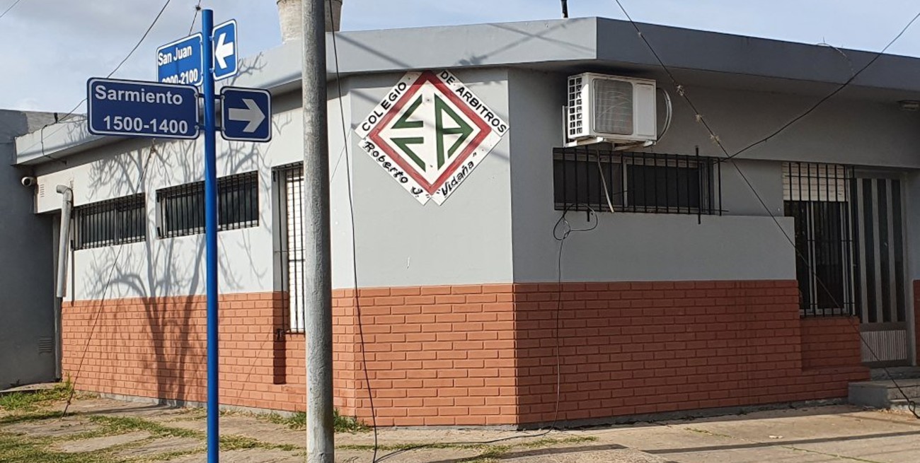 Denunciaron que una persona usurpó el edificio del Colegio de Árbitros de Casilda