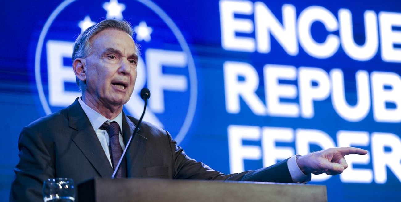 Miguel Ángel Pichetto lanzó su precandidatura presidencial dentro de Juntos por el Cambio