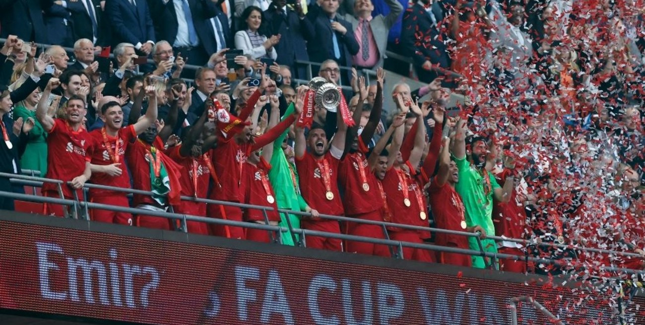 Liverpool venció al Chelsea en una apasionante definición y se consagró campeón de la FA Cup