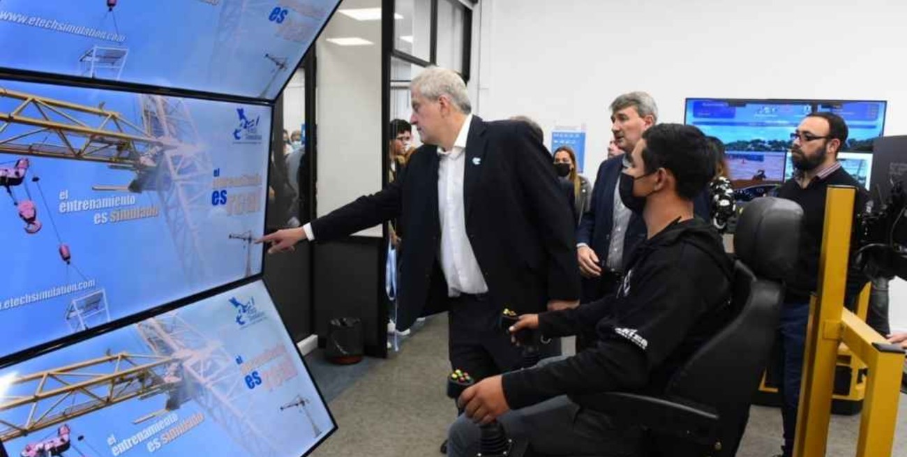 Inauguraron un Centro de Simulación para la formación técnica profesional