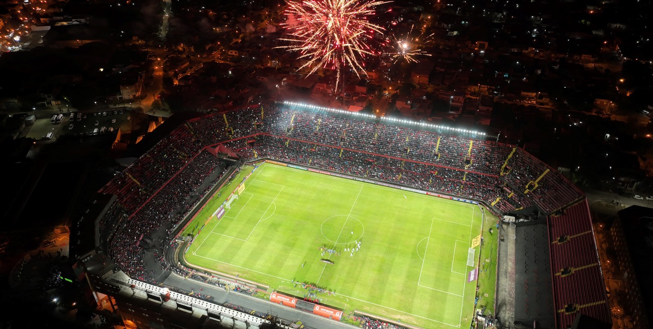 Colón vs. Olimpia, desde el drone de El Litoral