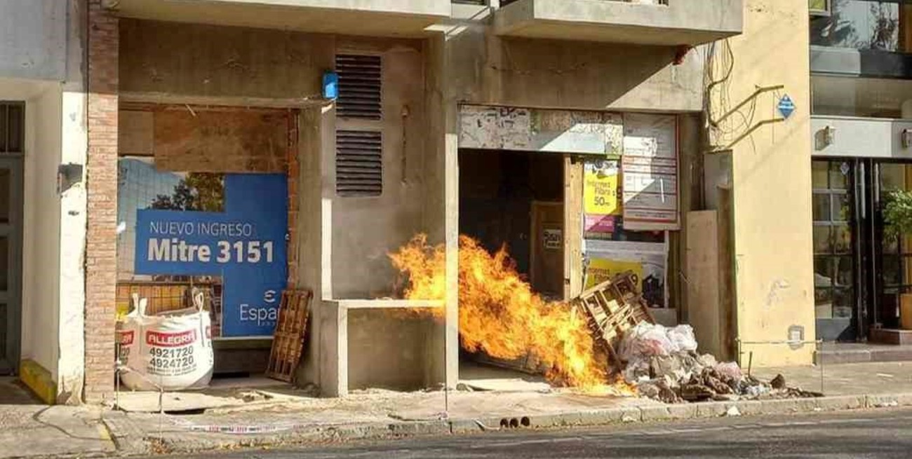 Por la rotura de un caño de gas, evacuaron una escuela en Rosario