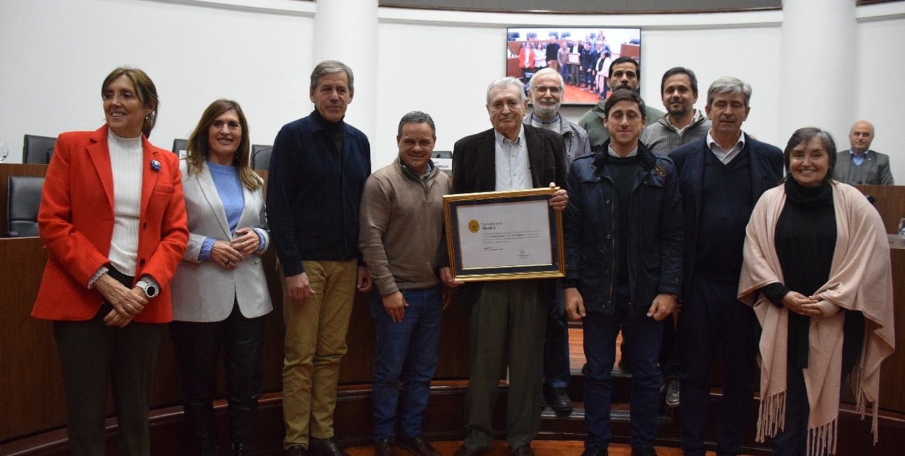 Isaac Rubinzal fue declarado Santafesino Ilustre