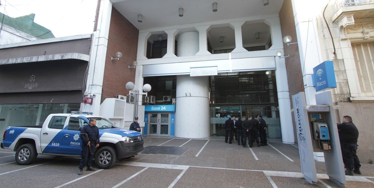Cayó un prófugo por el robo al Banco Macro de Santa Fe